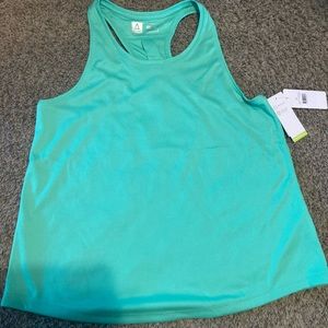 Woman’s ATHLUX breathable moisture wicking green tank